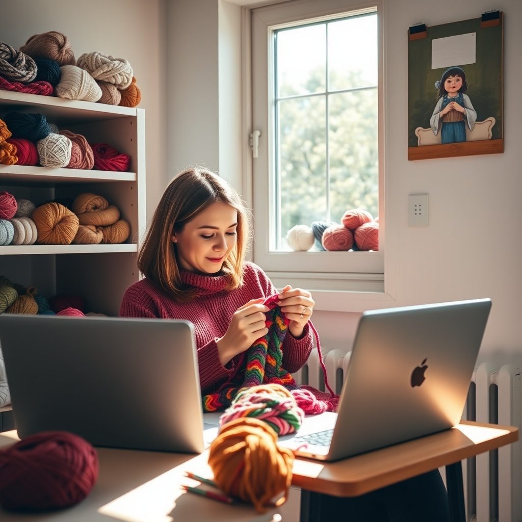 Knitting supplies and accessories